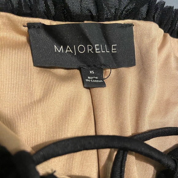 Majorelle Cleo Bodysuit in Black, Size XS - Picture 3 of 4